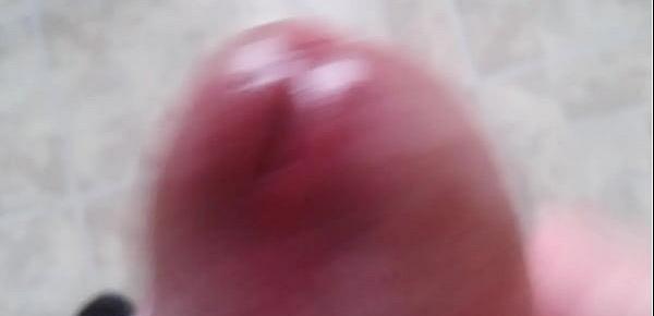  Gooey soft cockhead! Anyone wanna lick it clean